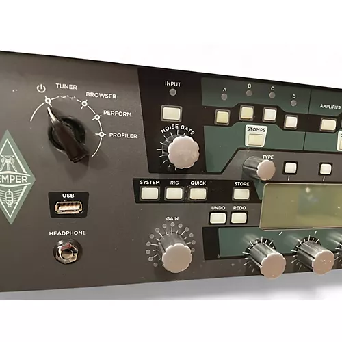 Used Kemper Profiler PowerRack 600W Class D Profiling Solid State Guitar Amp Head - musicians--Friend
