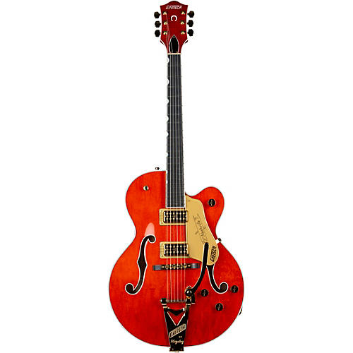 Gretsch Guitars Nashville Hollow Body with String-Thru Bigsby and Gold Hardware Electric Guitar Midnight Sapphire - musicians--Friend