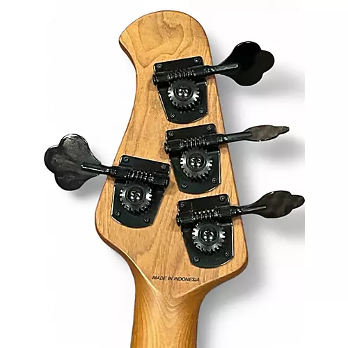 Used Sterling by Music Man RAY34 HH Blood Orange Electric Bass Guitar Blood Orange - musicians--Friend