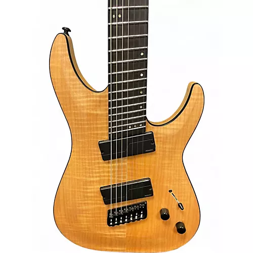 Used Schecter Guitar Research C7 Elite MS Natural Solid Body Electric Guitar Natural - musicians--Friend