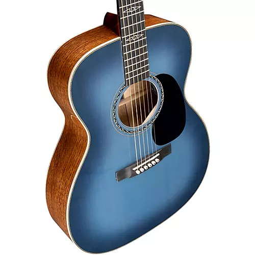 Martin CEO-11 0000 Grand Auditorium Acoustic-Electric Guitar New Horizons Blue Burst - musicians--Friend