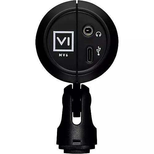 Shure MV6 USB Speech Microphone, Black - musicians--Friend