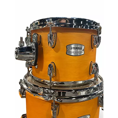 Used Yamaha 4 Piece Tour Custom Butterscotch Drum Kit Butterscotch - musicians--Friend