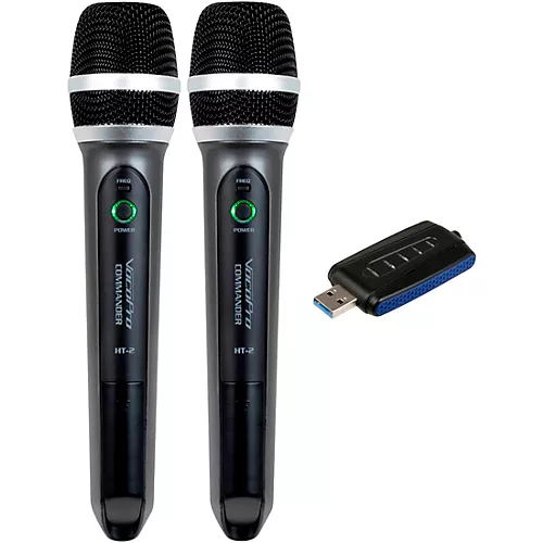 VocoPro Commander-USB-HANDHELD Wireless System, Frequency Set #2 902-928mHz - musicians--Friend