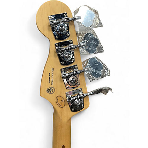Used Fender Player Plus Jazz Bass Plus Top Blue Burst Electric Bass Guitar Blue Burst - musicians--Friend