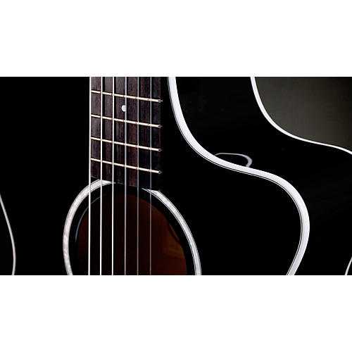 Taylor 212ce-N Plus Limited-Edition Grand Concert Nylon-String Acoustic-Electric Guitar Black - musicians--Friend