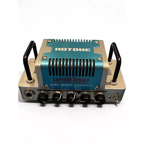 Used Hotone Effects Nano Legacy Captain Sunset Solid State Guitar Amp Head - musicians--Friend