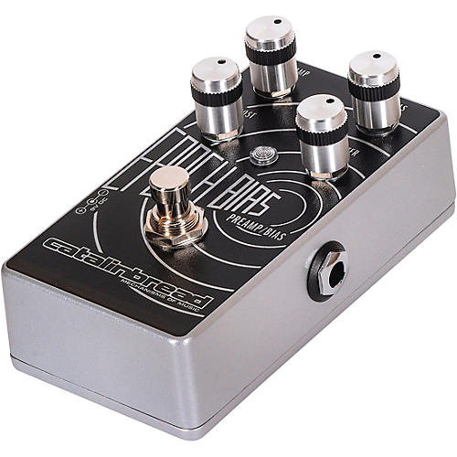 Catalinbread Epoch Bias Preamp Bias Effects Pedal Black and Silver - musicians--Friend