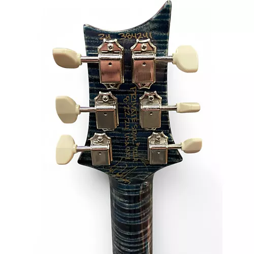 Used PRS PRIVATE STOCK MCCARLY 594 FADED INDIGO Solid Body Electric Guitar FADED INDIGO - musicians--Friend