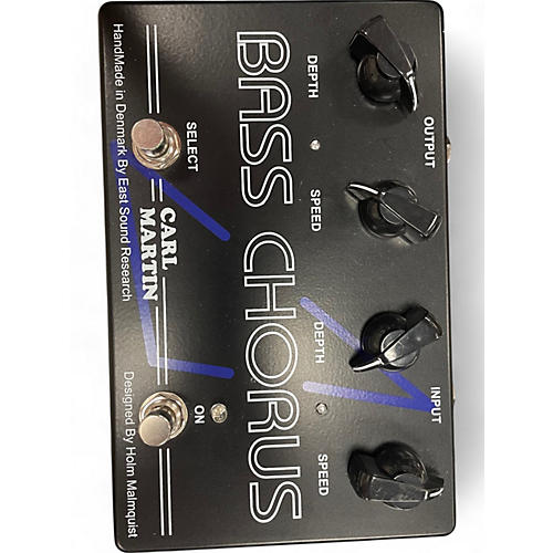 Used Carl Martin Bass Chorus Bass Effect Pedal - musicians--Friend