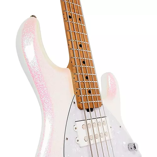 Ernie Ball Music Man StingRay Special 5 HH 5-String Bass Guitar Translucent Oxblood - musicians--Friend