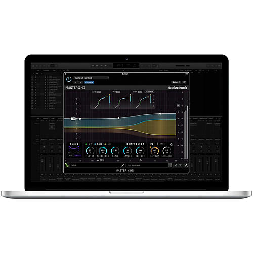 TC Electronic MASTER X HD-DT Multiband Dynamics Processor Plug-in with Dedicated Hardware Controller - musicians--Friend