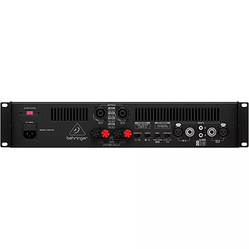 Behringer KM750 750W 2-Channel Power Amplifier - musicians--Friend