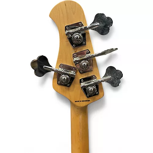 Used Sterling by Music Man S.U.B Stingray Black Electric Bass Guitar Black - musicians--Friend