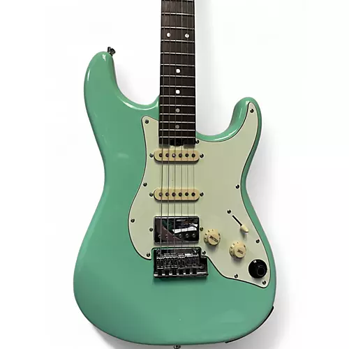 Used Mooer GTRS S801 SURF GREEN Solid Body Electric Guitar SURF GREEN - musicians--Friend