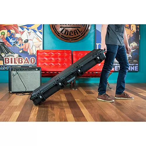 Gator GWP-BASS Titan Series ATA Impact & Water Proof Guitar Case Black - musicians--Friend