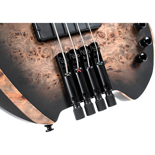 Cort Space 4 Artisan Headless Electric Bass Star Dust Black - musicians--Friend