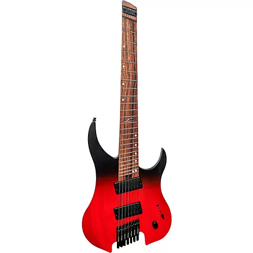 Legator Ghost 7-String Multi-Scale Performance Series Electric Guitar Crimson - musicians--Friend