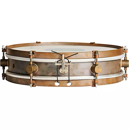 A&F Drum  Co Rude Boy Brass Snare 13 x 3 in. - musicians--Friend