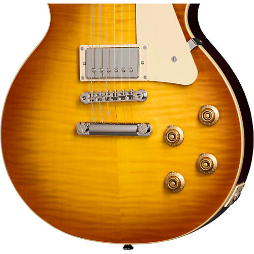 Epiphone Inspired by Gibson Custom 1959 Les Paul Standard Electric Guitar Iced Tea Burst - musicians--Friend