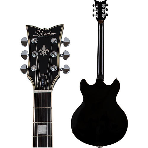 Schecter Guitar Research Corsair Semi-Hollow Electric Guitar Gloss Natural - musicians--Friend