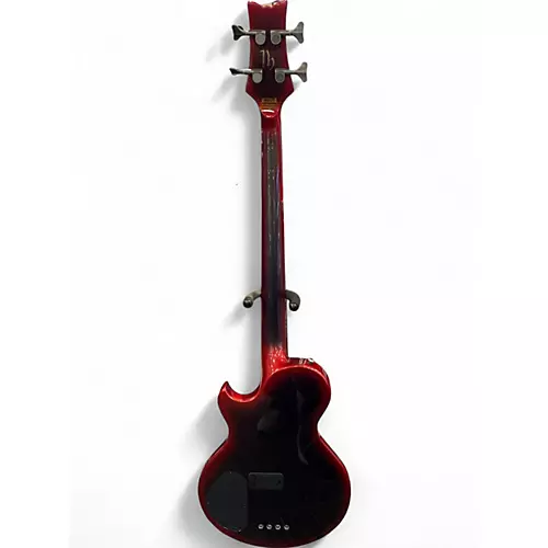 Used Schecter Guitar Research Nadja Peulen NP4 Red Electric Bass Guitar Red - musicians--Friend