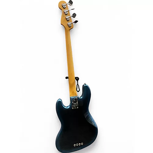 Used 2020 Fender american pro ii jazz bass maple neck Dark Knight Electric Bass Guitar Dark Knight - musicians--Friend