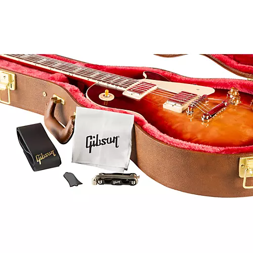 Gibson Les Paul Standard '50s Quilt Limited-Edition Electric Guitar Bourbon Burst - musicians--Friend