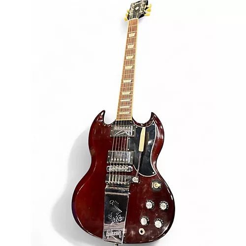 Used 2014 Gibson SG Original II Aged Cherry Solid Body Electric Guitar Aged Cherry - musicians--Friend
