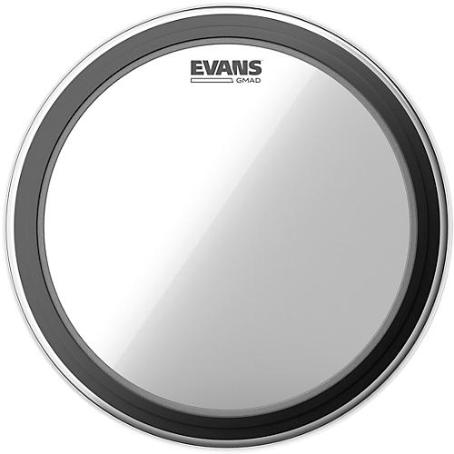 EVANS GMAD Clear Batter Bass Drum Head 20 in. - musicians--Friend
