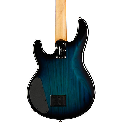 Ernie Ball Music Man StingRay Special HH Electric Bass Guitar Black and Chrome - musicians--Friend