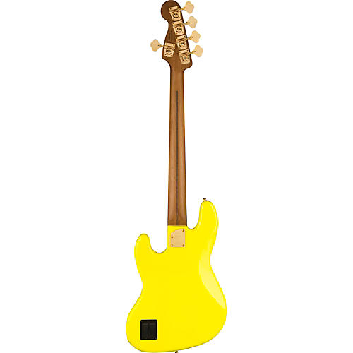 Fender MonoNeon Jazz Bass V Fluorescent Yellow - musicians--Friend