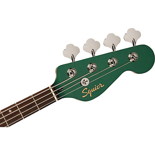 Squier Paranormal Rascal Bass HH Guitar Sherwood Green - musicians--Friend