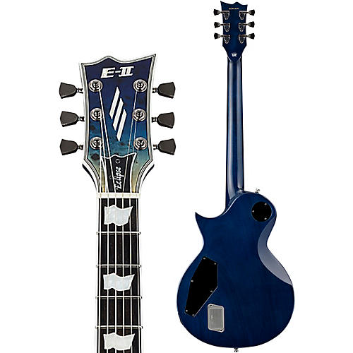 ESP E-II Eclipse Electric Guitar Blue Fade - musicians--Friend