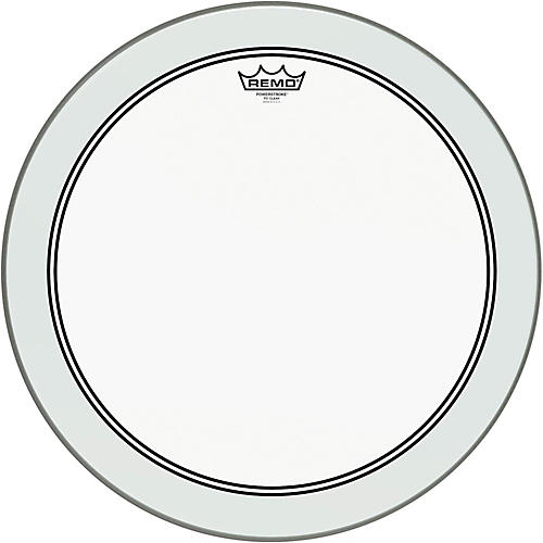 Remo Powerstroke 3 Clear Bass Drum Head With Impact Patch 28 in. - musicians--Friend