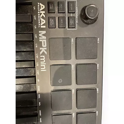 Used Akai Professional MPK Mini MIDI Controller - musicians--Friend