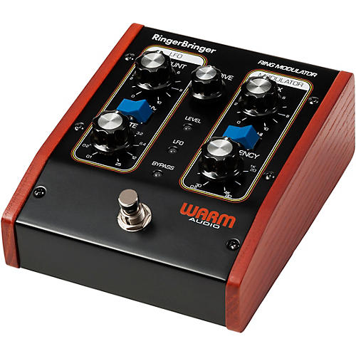 Warm Audio RingerBringer Ring Modulator Effects Pedal Black - musicians--Friend