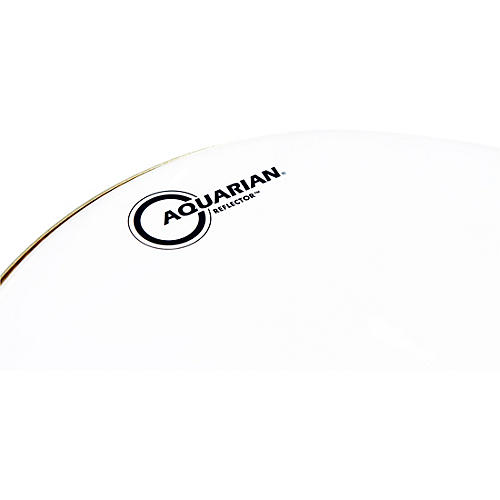 Aquarian Ice White Reflector Drum Head 18 in. - musicians--Friend