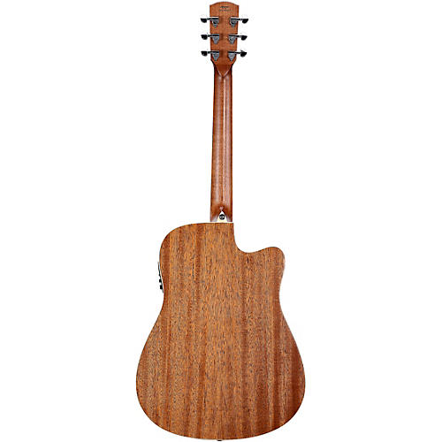 Alvarez AD60LCE Left-Handed Dreadnought Acoustic-Electric Guitar Natural - musicians--Friend