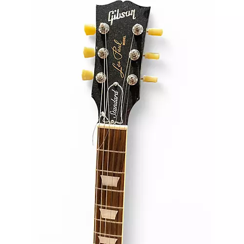 Used Gibson Les Paul Standard White Solid Body Electric Guitar White - musicians--Friend