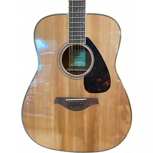 Used Yamaha FG820-12 Natural 12 String Acoustic Guitar Natural - musicians--Friend
