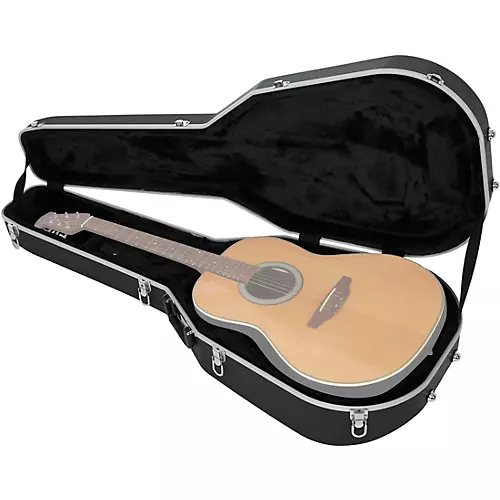 Gator GC-DEEP BOWL Deep Contour/Round-Back Guitar Case Black - musicians--Friend