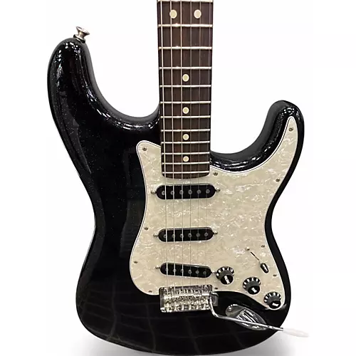 Used Fender 70th Anniversary Player Stratocaster   NEBULA NOIR Solid Body Electric Guitar NEBULA NOIR - musicians--Friend