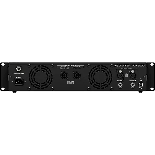 Lab Gruppen PDX3000 3,000W Power Amplifier With DSP - musicians--Friend