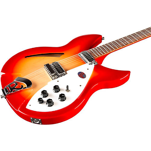 Rickenbacker 330/12 Electric Guitar Fireglo - musicians--Friend