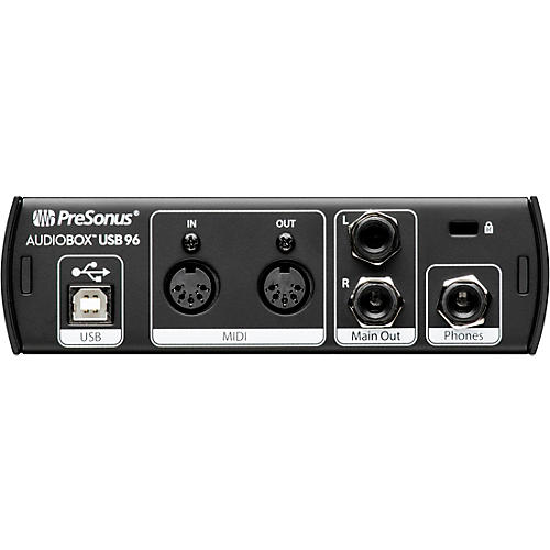 PreSonus AudioBox USB 96 25th Anniversary Edition Audio Interface With Studio One Artist 6 Software Black - musicians--Friend