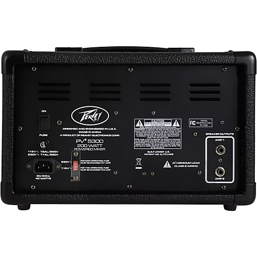 Peavey PV 5300 5-Channel Powered Mixer - musicians--Friend