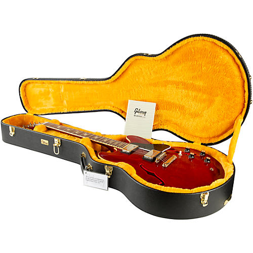 Gibson Custom Murphy Lab 1964 ES-335 Reissue Ultra Light Aged Semi-Hollow Electric Guitar Cherry - musicians--Friend
