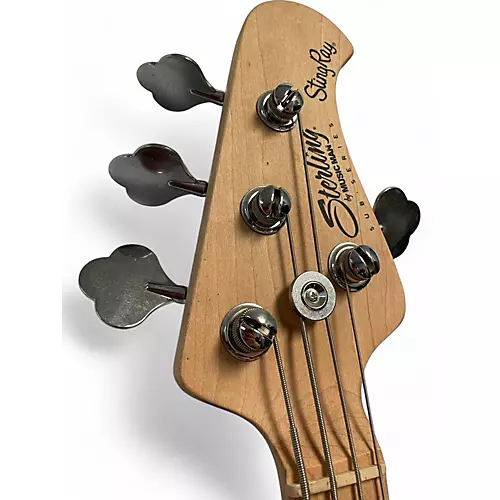 Used Sterling by Music Man Stingray Seafoam Green Electric Bass Guitar Seafoam Green - musicians--Friend