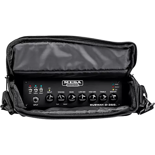 MESA/Boogie Subway D-350 Ultra-Compact Solid State Bass Head Black - musicians--Friend
